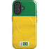 Brazil Soccer Flag iPhone 16 Plus Magsafe Impact Case